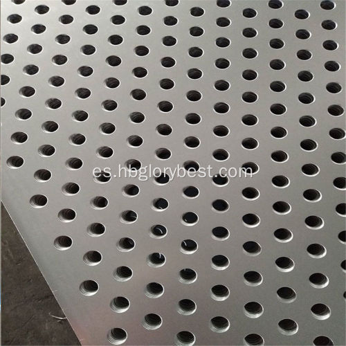 Hoja perforada/panel/placa/malla de acero inoxidable para el filtro